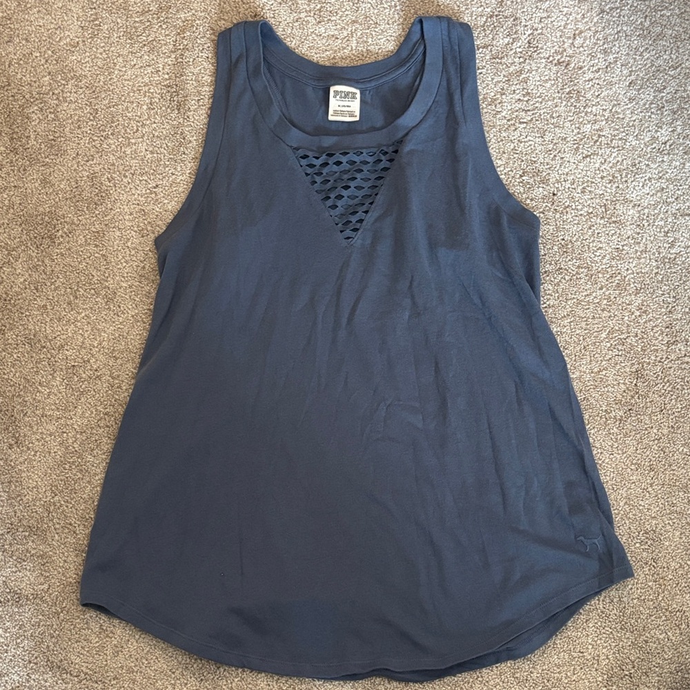 PINK Victoria's Secret Navy Tank Top
